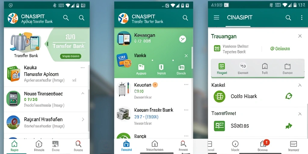 Antarmuka pengguna CINASIPIT yang intuitif dan jelas untuk transaksi.