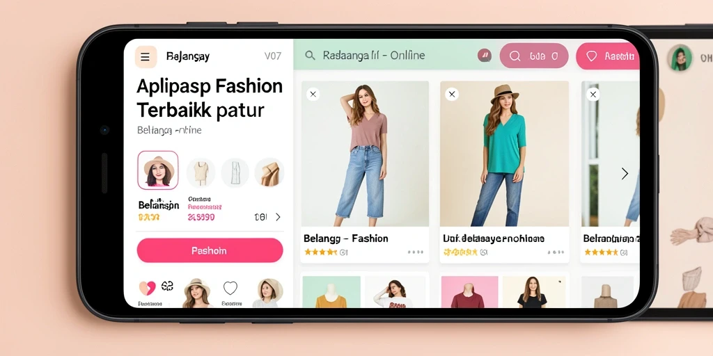 Tampilan antarmuka aplikasi V07 yang menarik dan mudah digunakan.